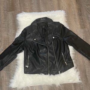 Forever 21 Faux Leather Moto Style Jacket